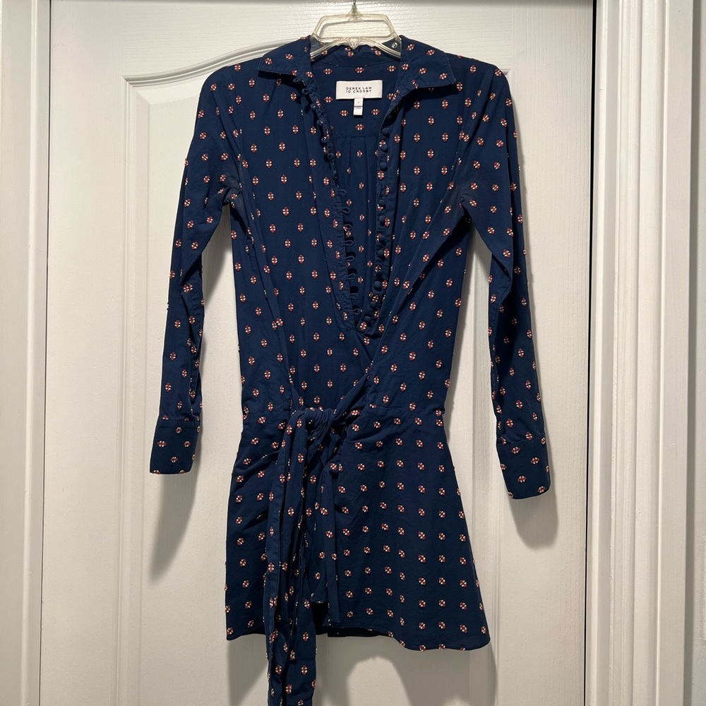 Derek Lam 10 Crosby Side Tie Dress